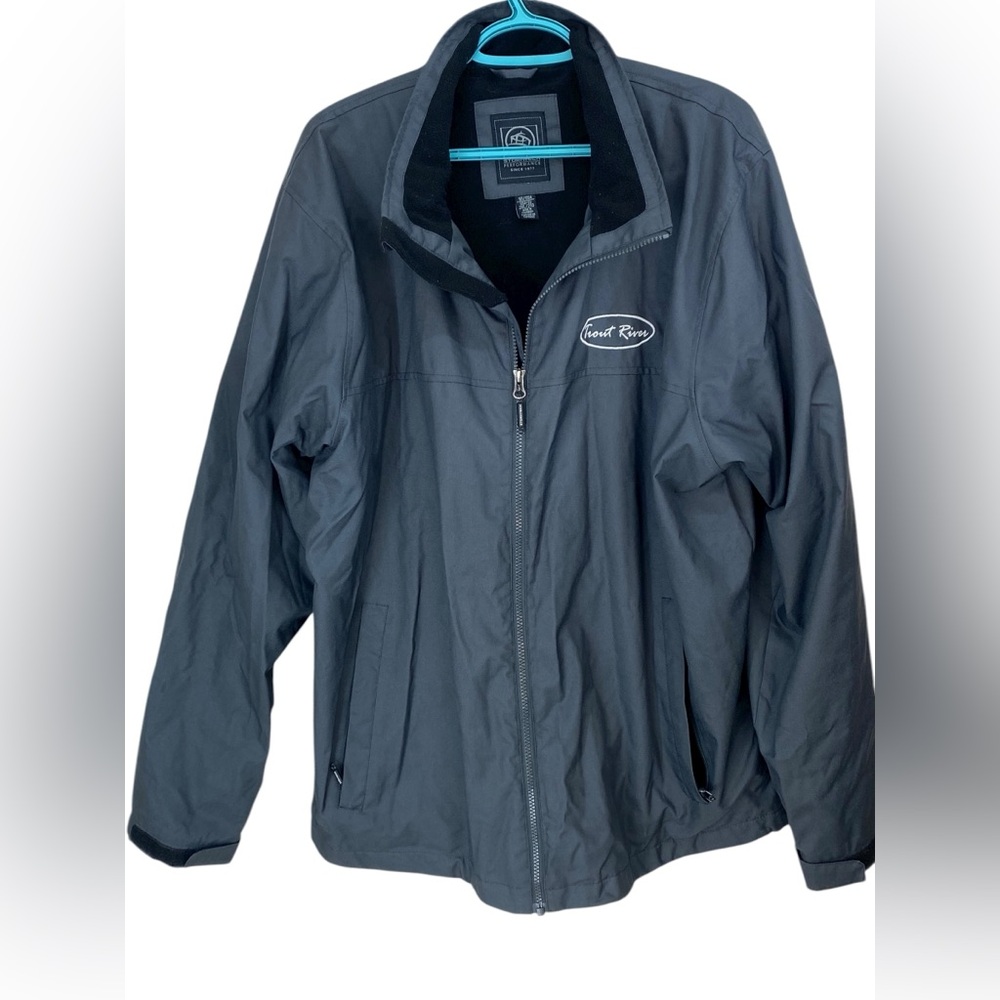 Stormtech Men’s 2XL Soft Shell Jacket Grey Trout River Embroidered